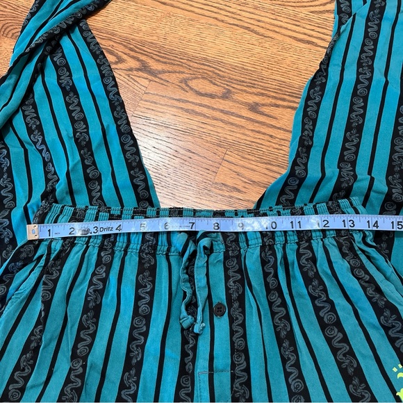 Disney Haunted Mansion Pajama Pants Rare Wallpaper Print Retired RARE Unisex Sm - Picture 7 of 8